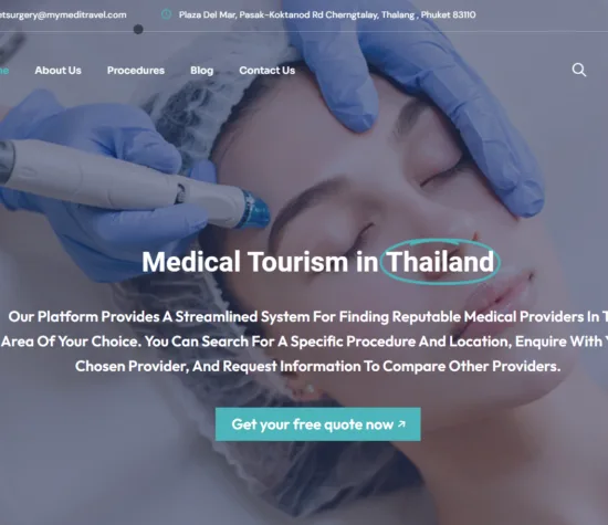 Phuket Surgery website