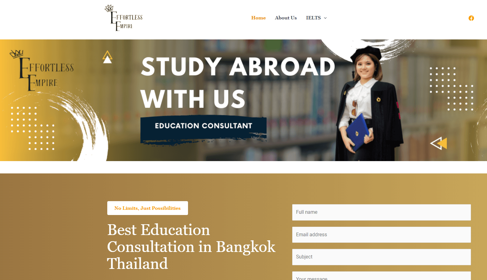 Effortless Empire website