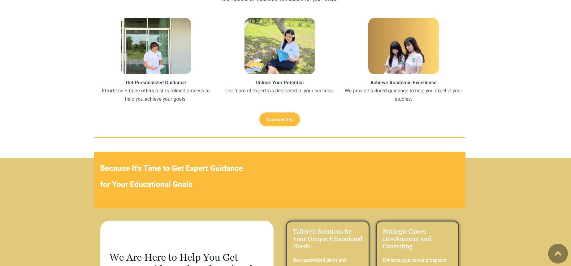 Effortless Empire website