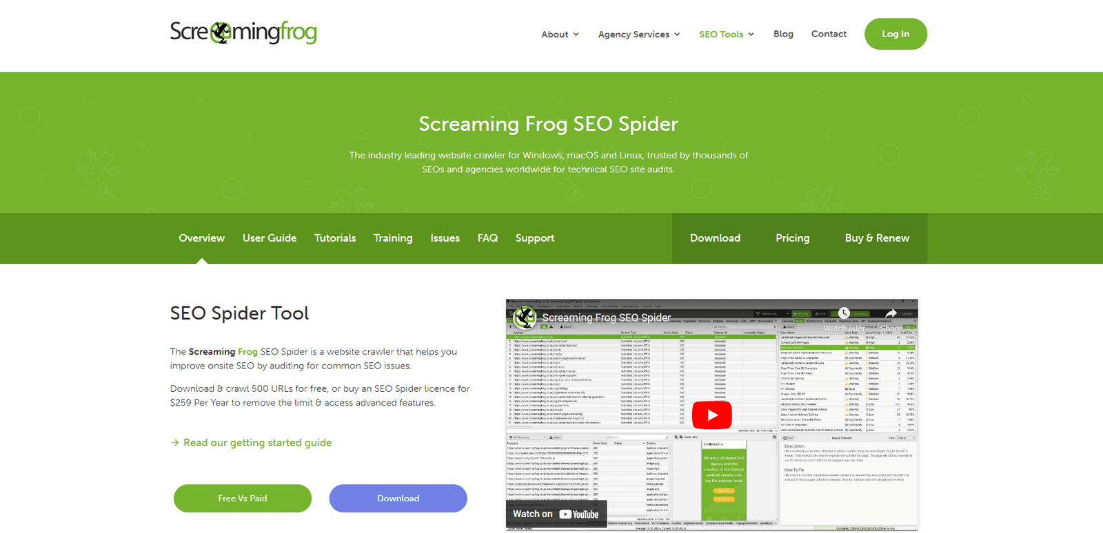 Screaming Frog SEO Spider