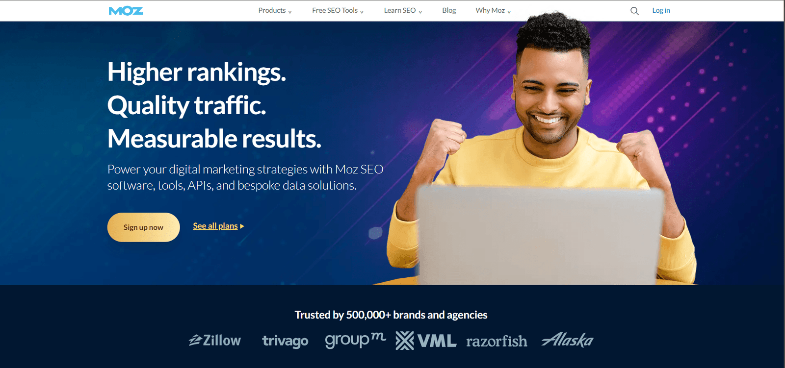 Moz SEO software, tools