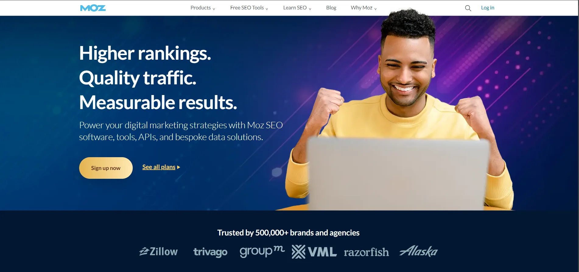 Moz SEO software, tools